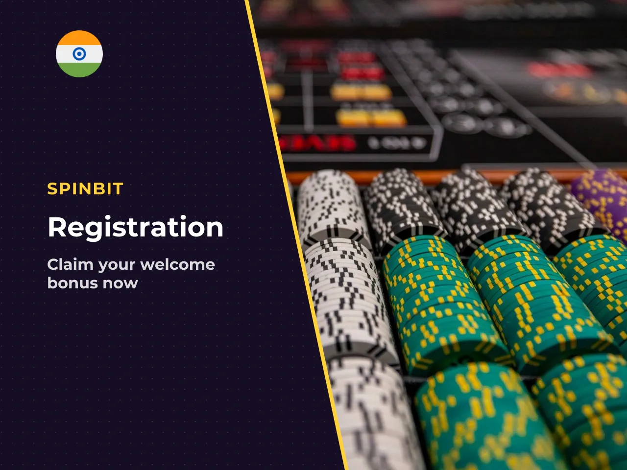 Registration and promo code entry. For