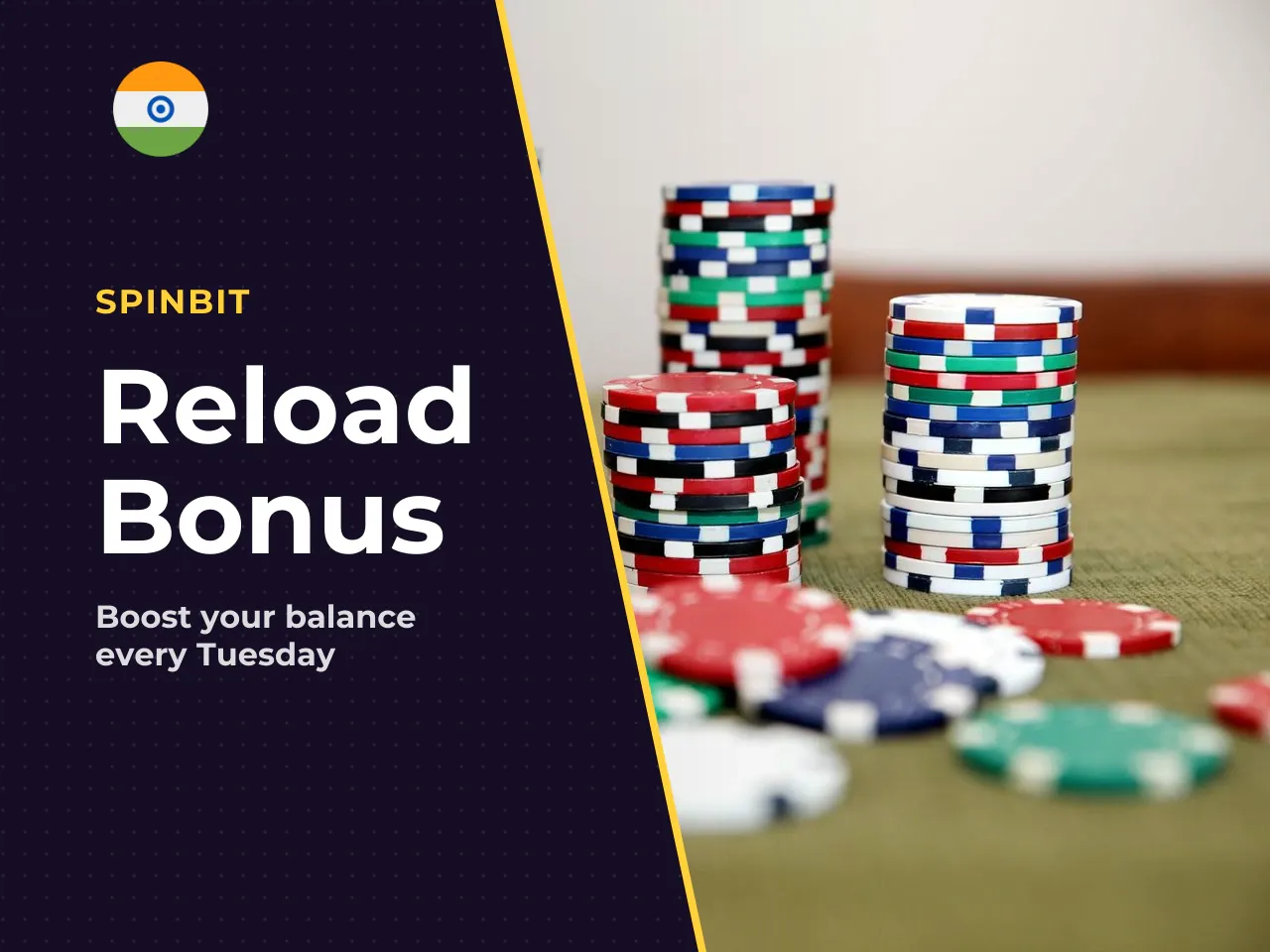 Reload bonus and repeat deposit offers