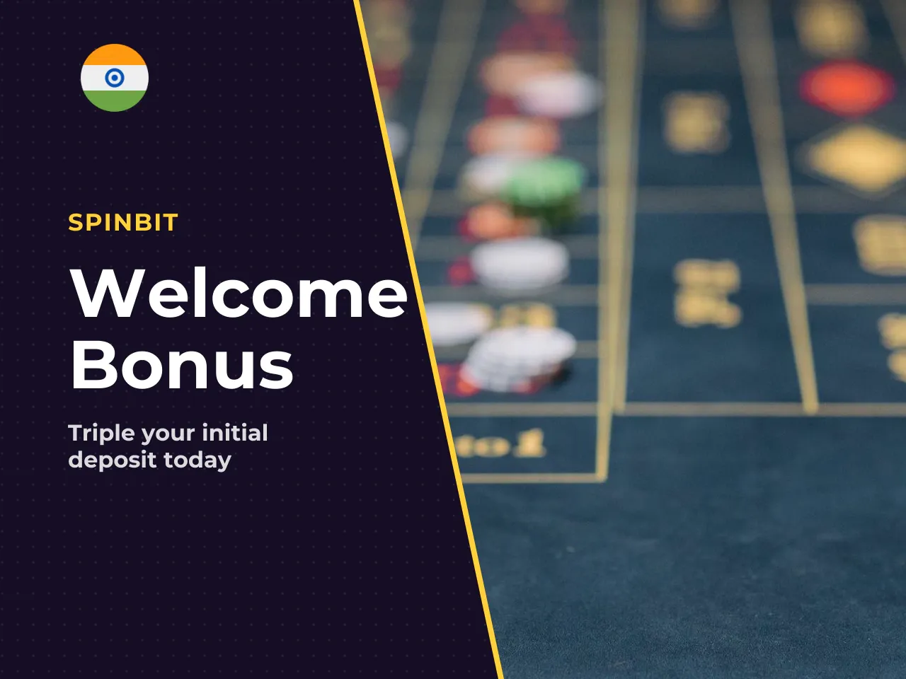 Welcome bonus and first deposit bonus